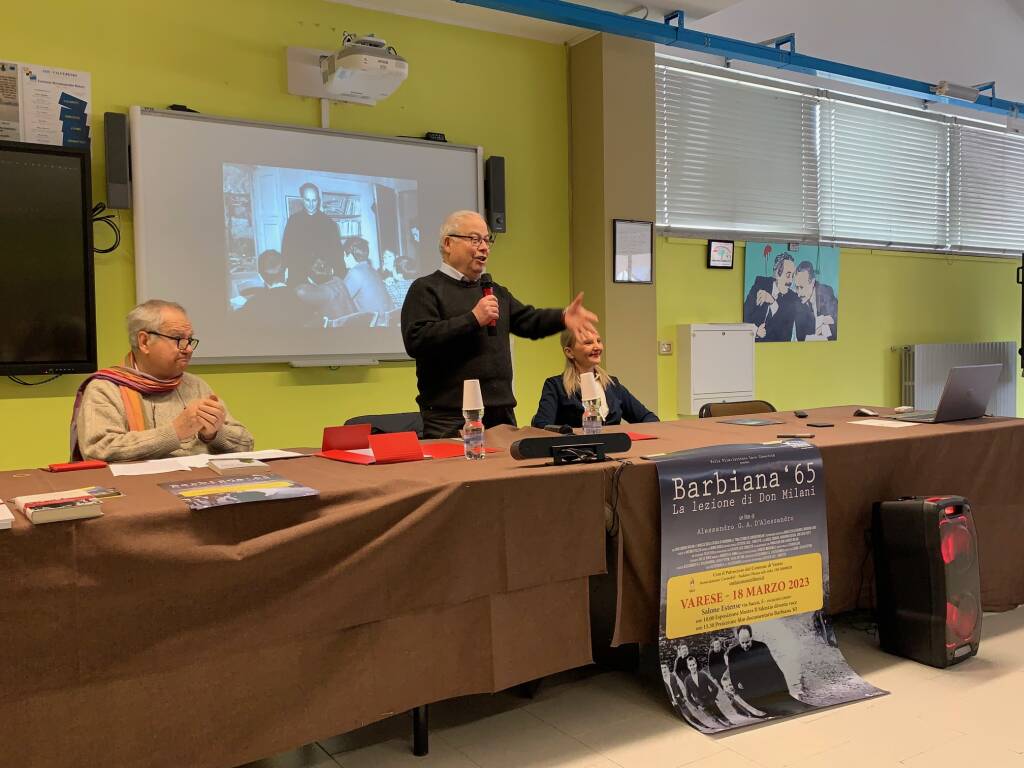Bisuschio - Incontro su don Milani all'Isis Valceresio