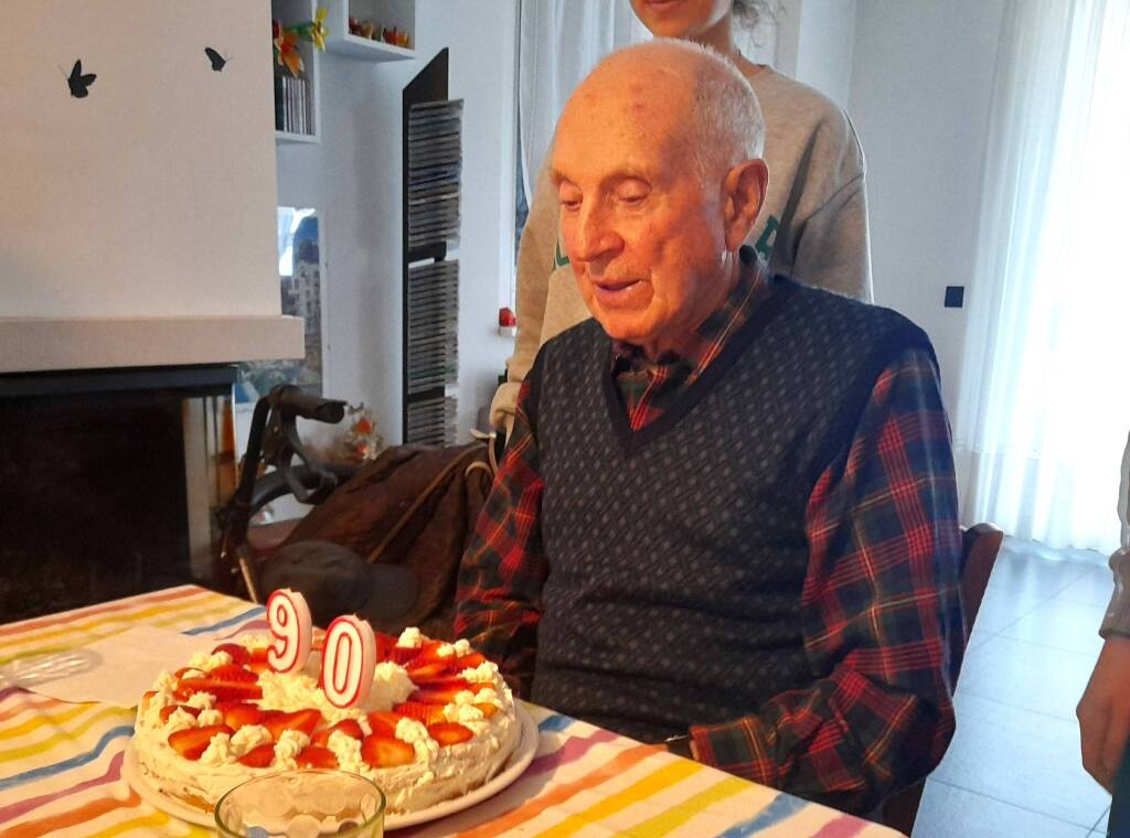 Buon compleanno al nonno Oliviero