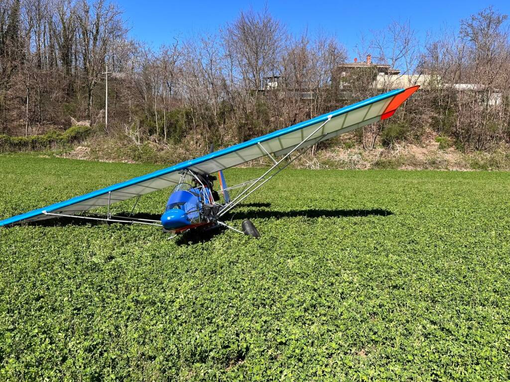 Cantello - Cade ultraleggero al Gaggiolo