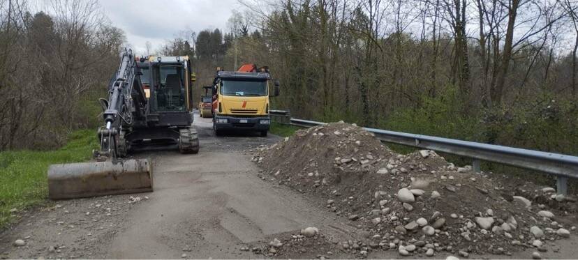 Cantiere ponte Strona
