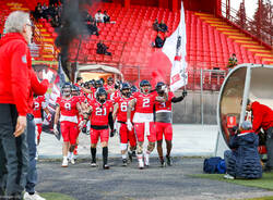 Football americano: Skorpions Varese vs Guelfi Firenze 7-42