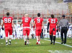 Football americano: Skorpions Varese vs Guelfi Firenze 7-42