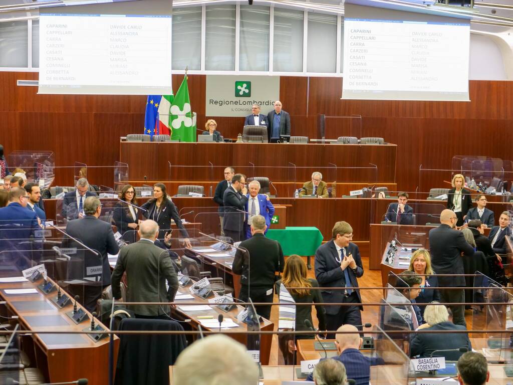 Consiglio regionale lombardia 
