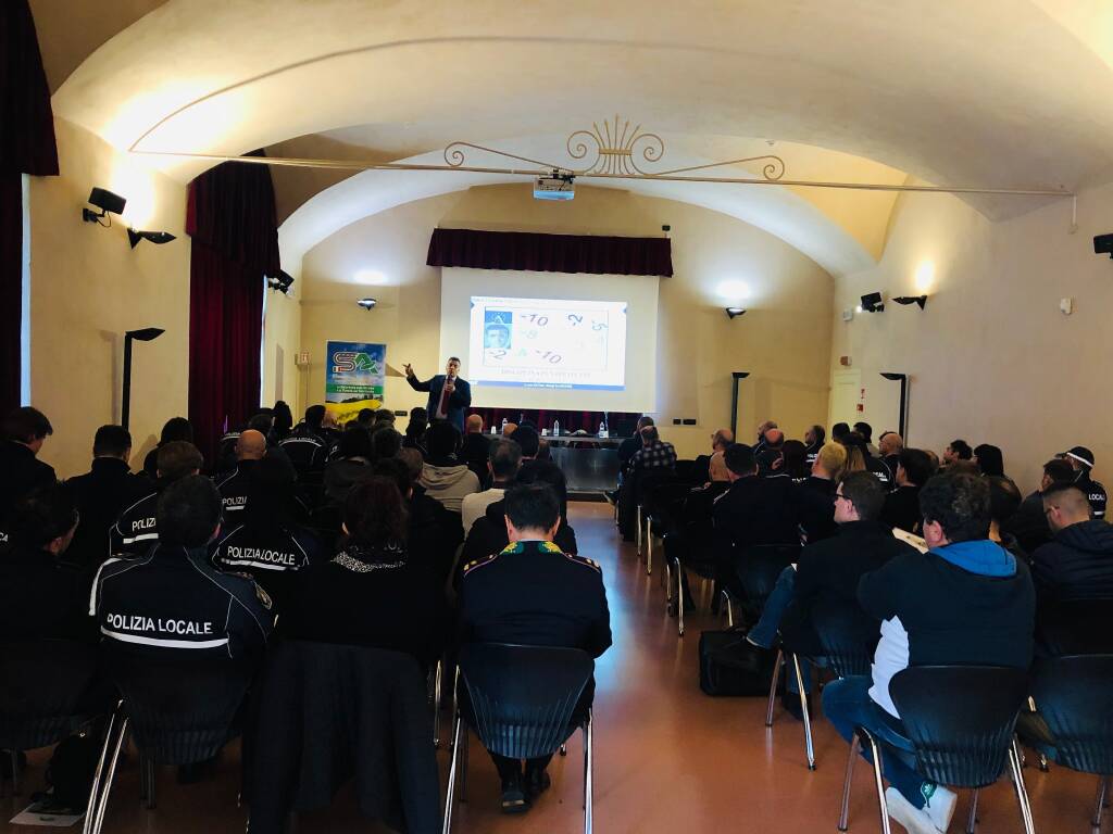 Corso di formazione della Polizia Locale a Leone da Perego