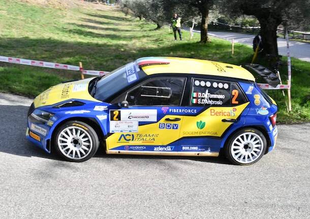 damiano de tommaso rally il ciocco 2023 - foto Luca Roncari