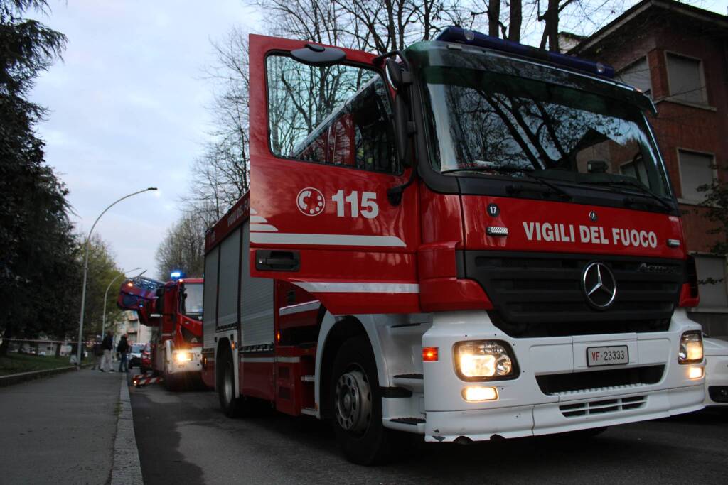 Dissesto statico in via Monte Nevoso a Legnano - Foto di Federico Bonini