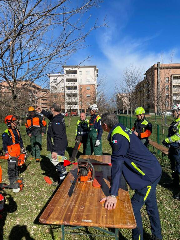 esercitazione Protezione Civile