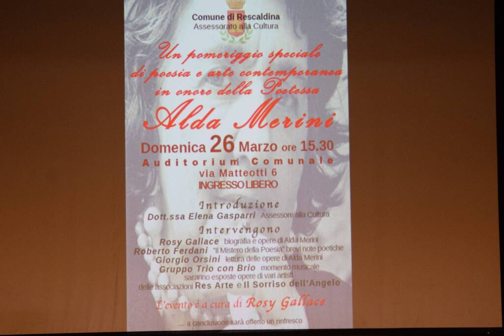 evento poesia Rescaldina