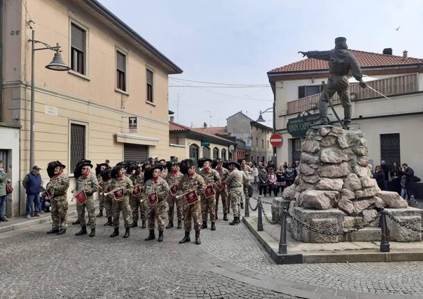 Fagnano Olona festeggia l'anniversario dell'Unità d'Italia con la Fanfara dei bersaglieri di Vergiate