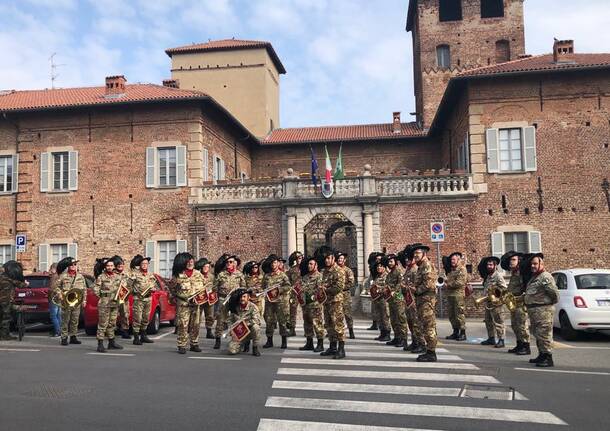 Fagnano Olona festeggia l'anniversario dell'Unità d'Italia con la Fanfara dei bersaglieri di Vergiate