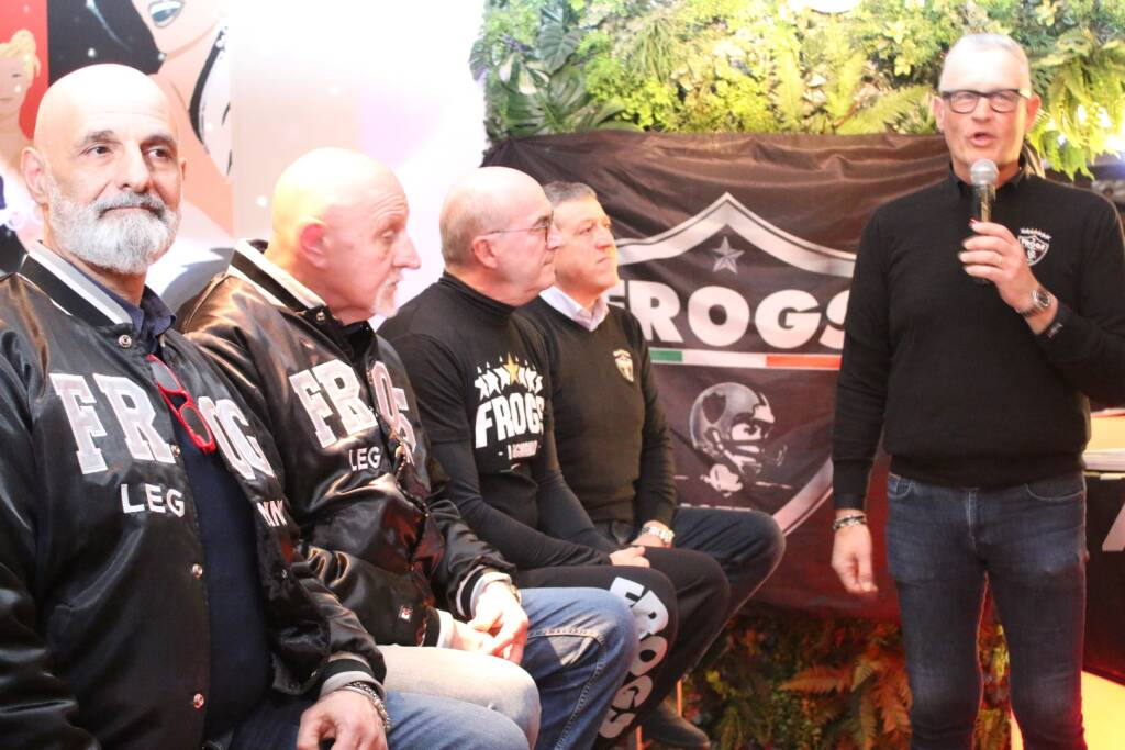 I Frog stanno per iniziare il campionato in prima divisione al velodromo Vigorelli di Milano