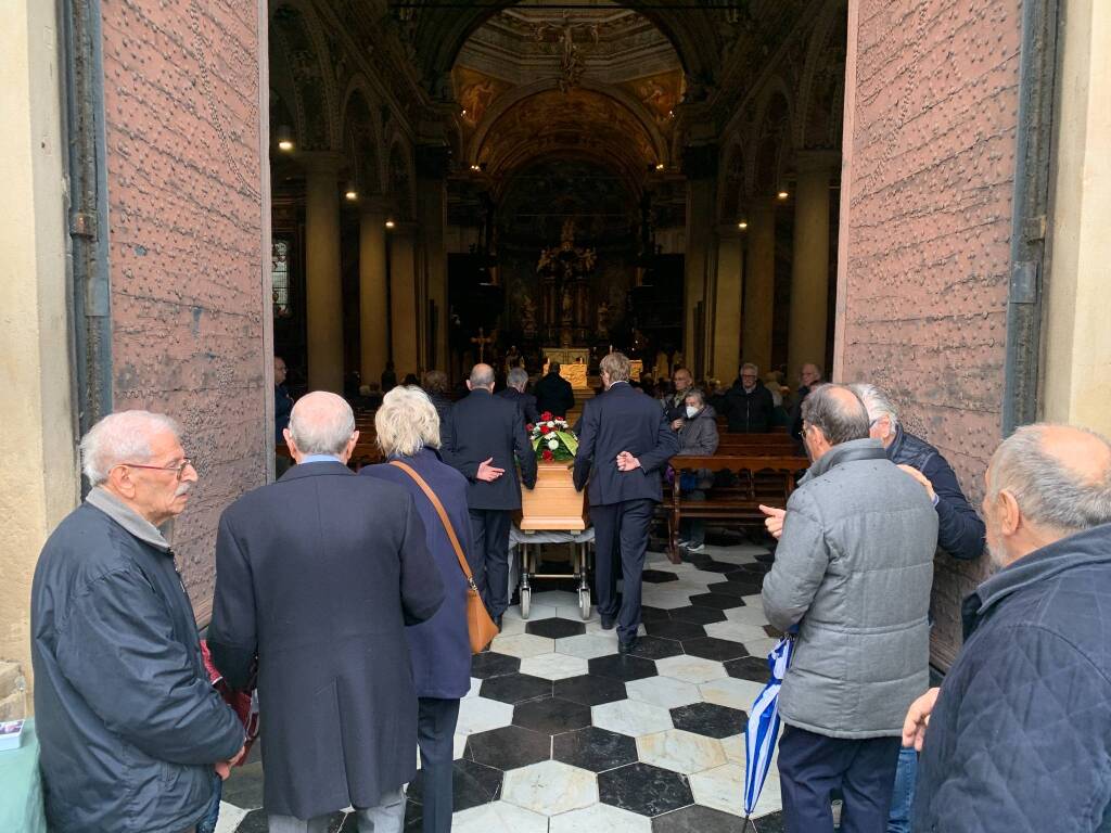 I funerali di Angelo Monti