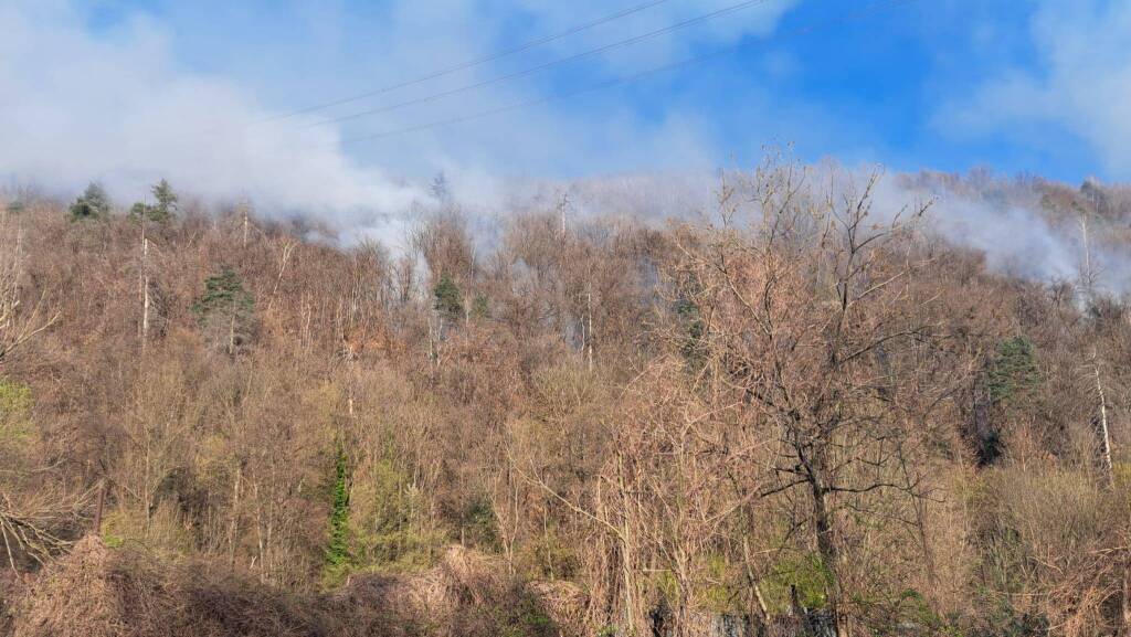 incendio di Montegrino Valtravaglia