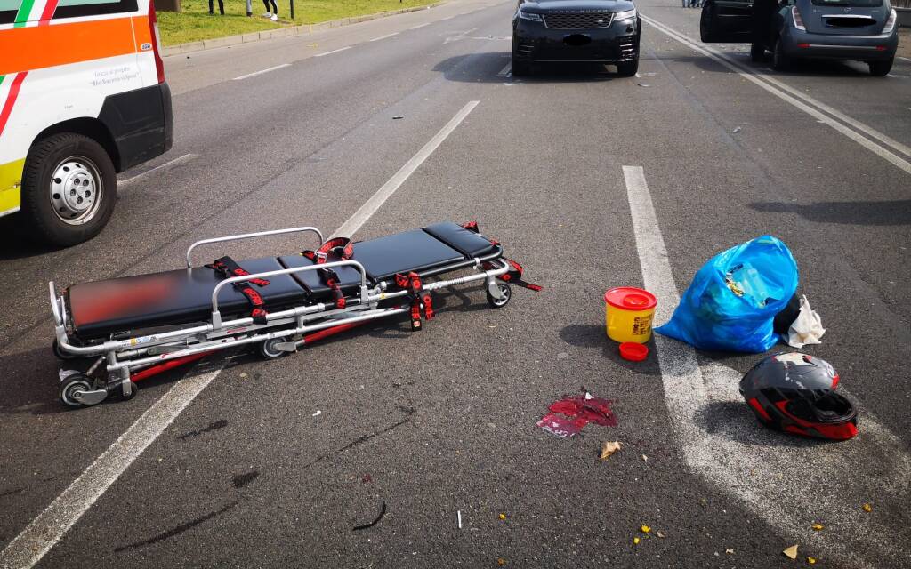 Incidente sul Sempione a Pogliano Milanese