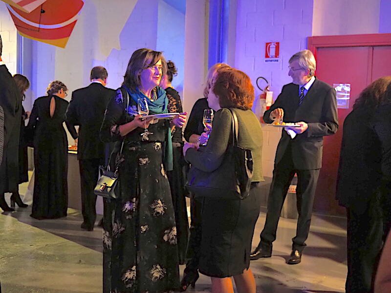 La cena in rosa a Volandia