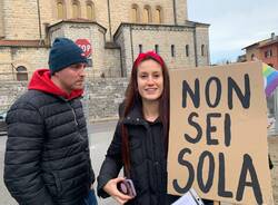 La manifestazione femminista a Varese
