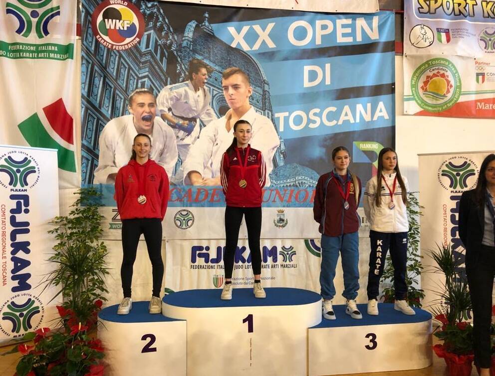  La saronnese Alessandra Bossi domina l’Open di Toscana, gara con assegnazione punti ranking