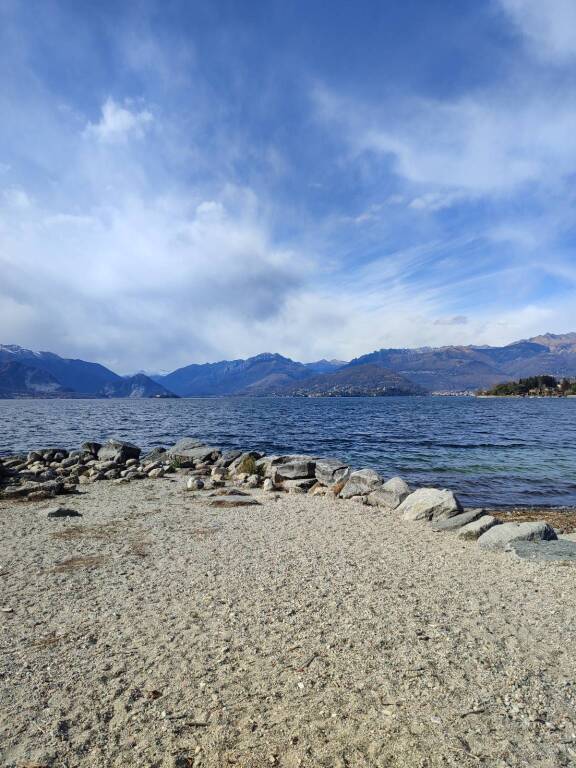 La spiaggia di Reno in primavera