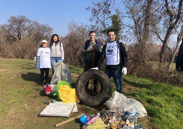 Legambiente pulizia dell’Olona a Legnano 