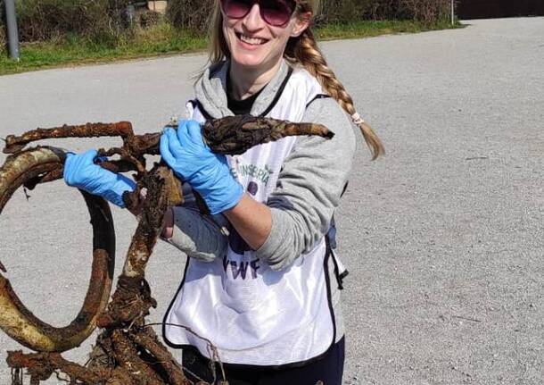 Legambiente pulizia dell’Olona a Legnano 