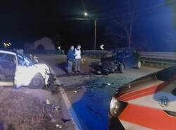 Luino - Incidente stradale via Lugano