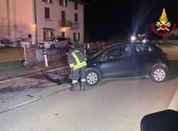 Luino - Incidente stradale via Lugano