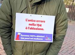 Manifestazione ospedale Saronno Sentinelli di Milano