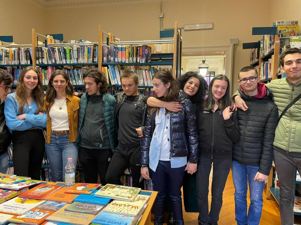 Merenda biblioteca con progetto fantasia