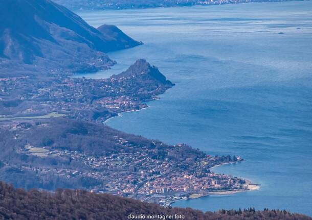 Panorama lago maggiore Caldè Claudio Montagner