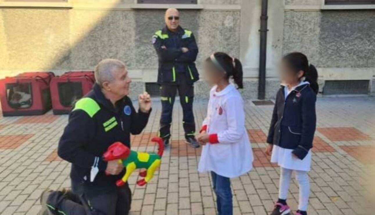 Pet Therapy nelle scuole, un'altra iniziativa di successo della Prociv Legnano