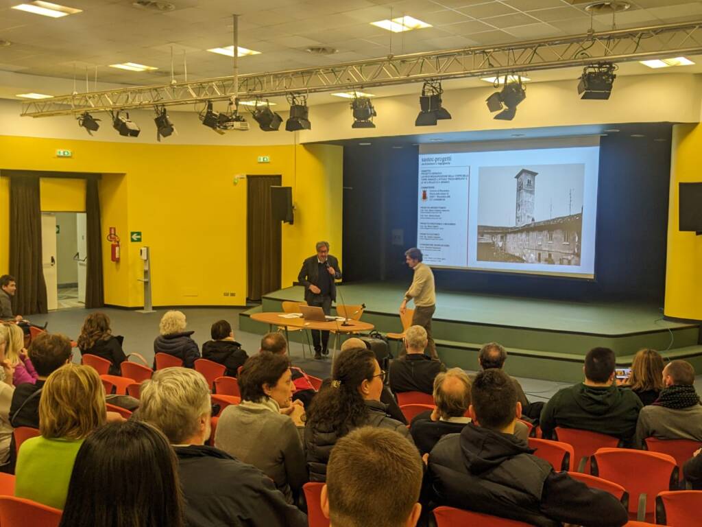 Presentazione del progetto per la riqualificazione della corte della Torre Amigazzi a Rescaldina