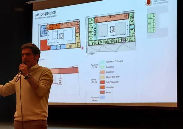 Presentazione del progetto per la riqualificazione della corte della Torre Amigazzi a Rescaldina