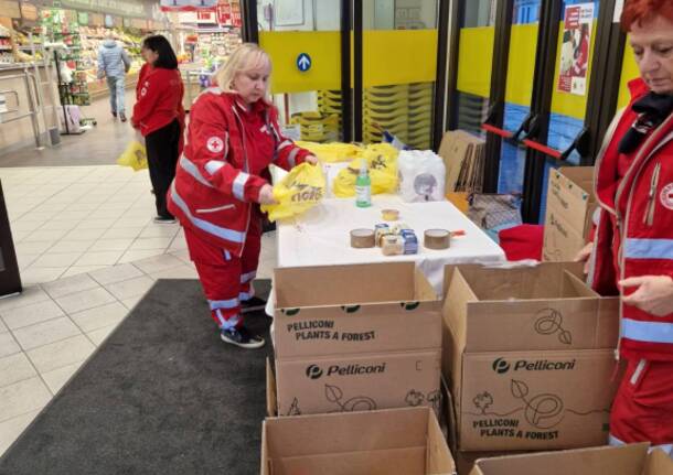 raccolta fuori dai supermercati