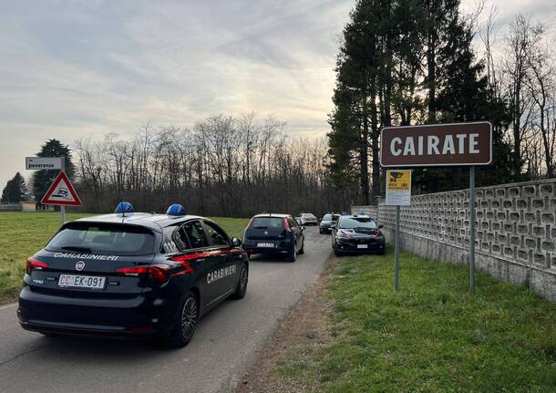 spacio boschi bivacco cairate carabinieri busto arsizio