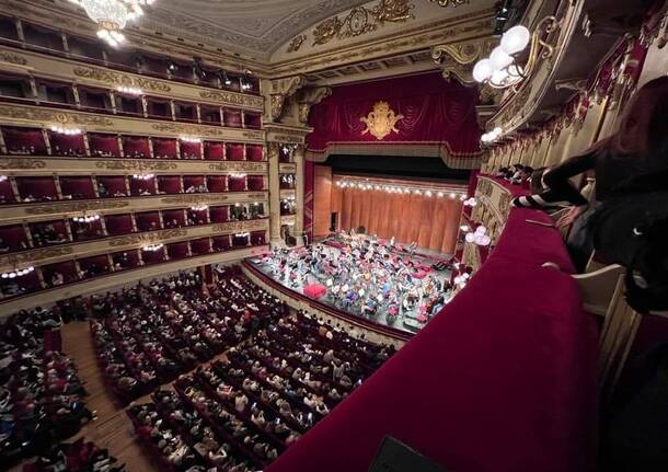 Studenti dello Zappa di Saronno in visita al Teatro alla Scala per "Le Corsaire" 