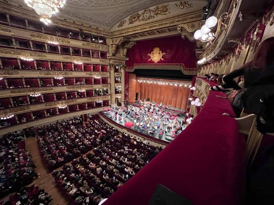 Studenti dello Zappa di Saronno in visita al Teatro alla Scala per "Le Corsaire" 