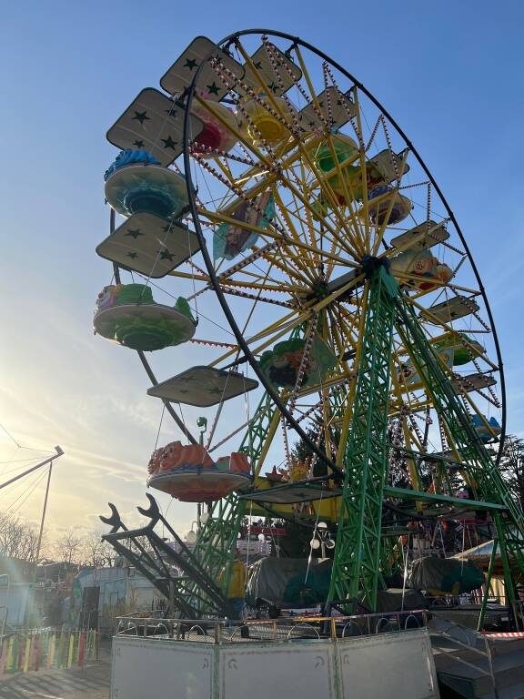 Tutto pronto per il Luna Park di Tradate con 52 attrazioni