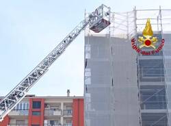 Vigili del fuoco a Milano