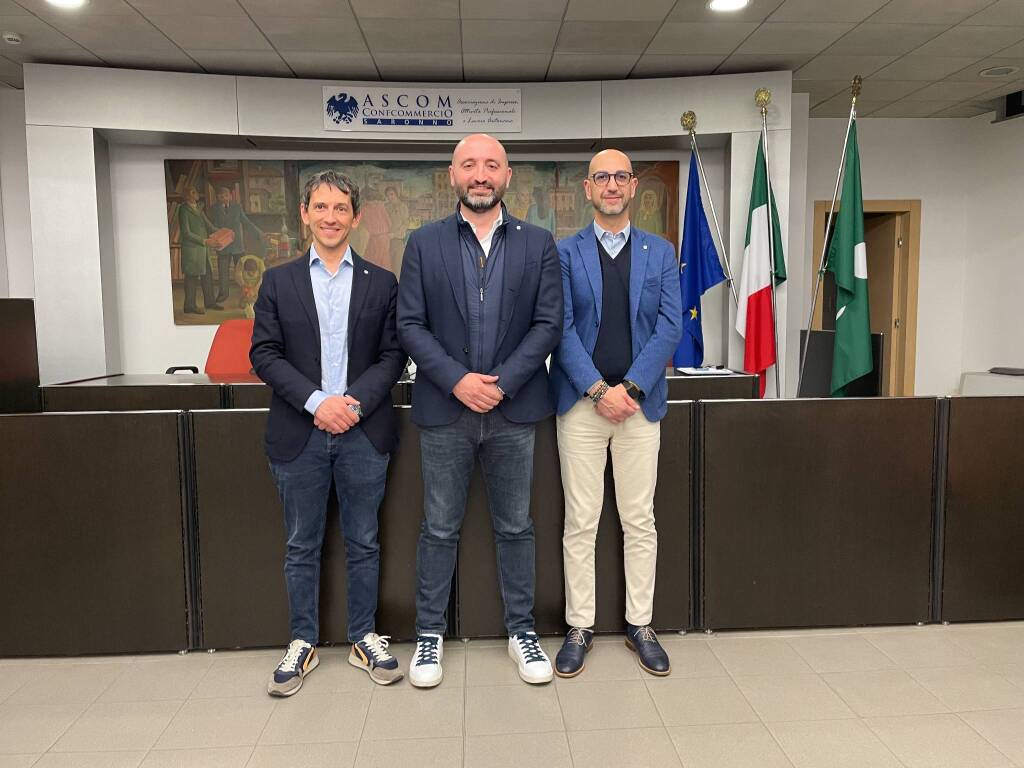 Andrea Busnelli confermato alla guida diConfcommercio Ascom Saronno