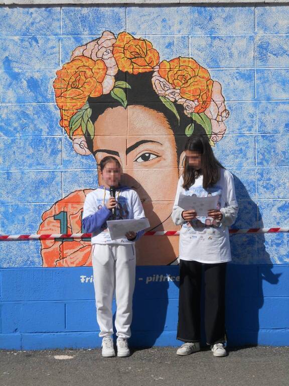 “Avventurieri in città”, inaugurato il murales alla scuola Fermi di Lainate