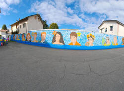 “Avventurieri in città”, inaugurato il murales alla scuola Fermi di Lainate