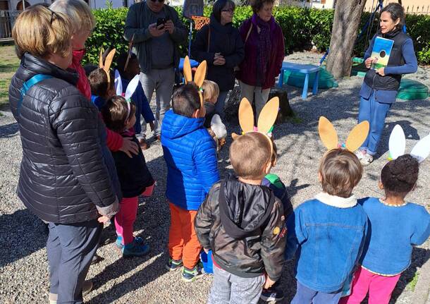 Caccia alle uova alla scuola dell'infanzia di Brinzio