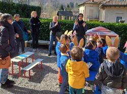 Caccia alle uova alla scuola dell'infanzia di Brinzio