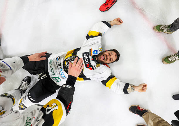 Festa Mastini: il Varese vince la Italian Hockey League