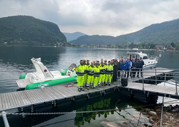 Due nuove imbarcazioni sul Ceresio per Autorità di bacino e Protezione civile