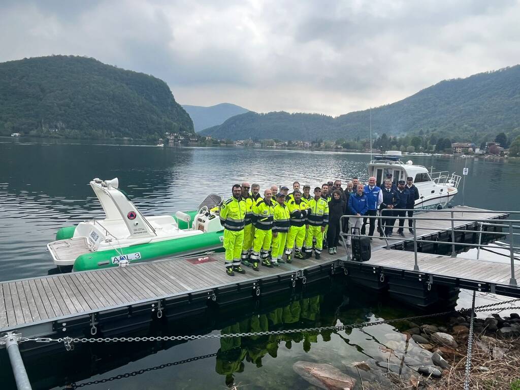 Due nuove imbarcazioni sul Ceresio per Autorità di bacino e Protezione civile