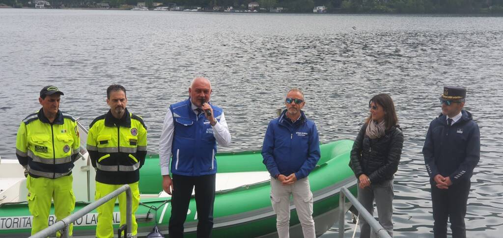 Due nuove imbarcazioni sul Ceresio per Autorità di bacino e Protezione civile