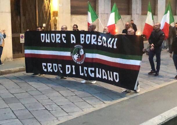 Corteo per la commemorazione Carlo Borsani 