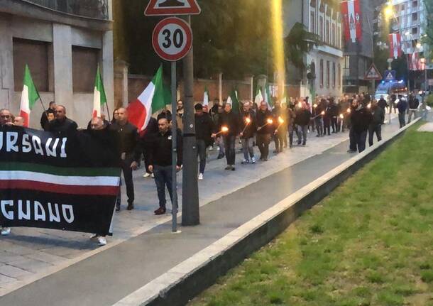 Corteo per la commemorazione Carlo Borsani 