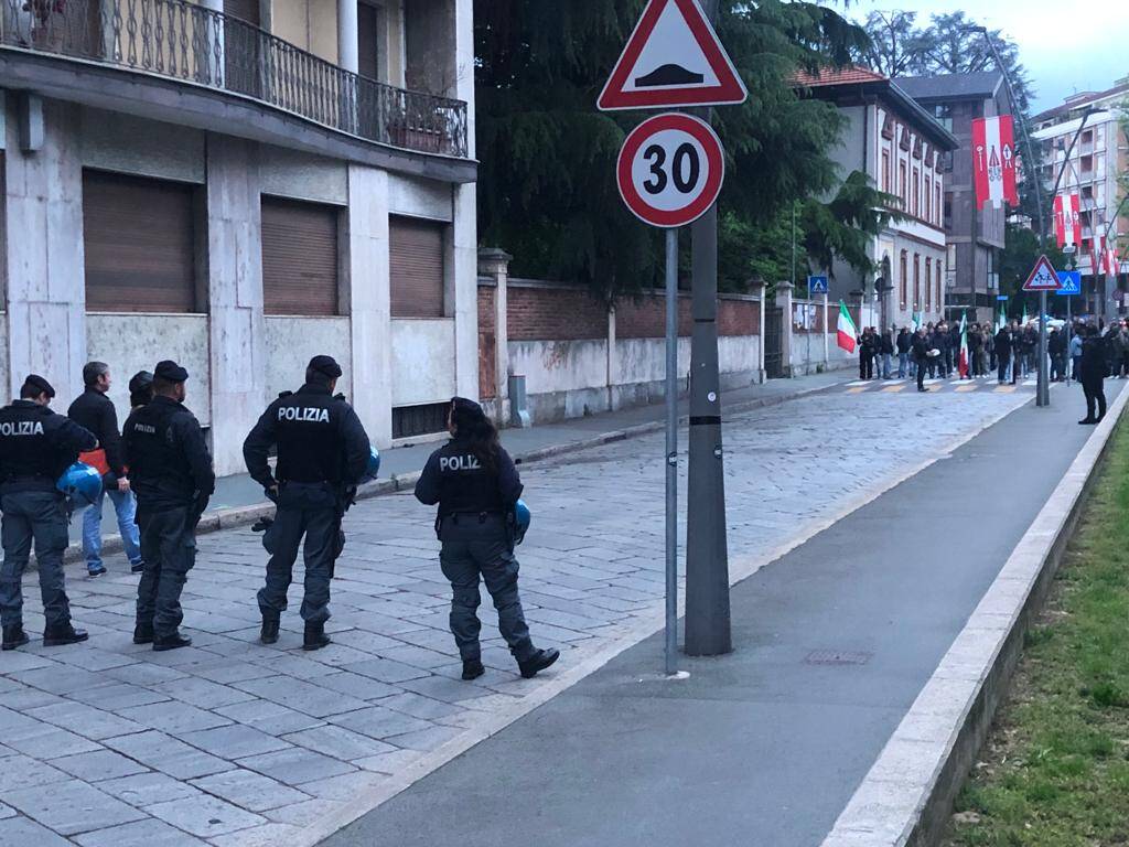 Corteo per la commemorazione Carlo Borsani 